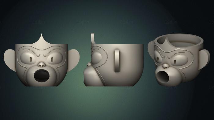 Vases (VZ_0824) 3D model for CNC machine